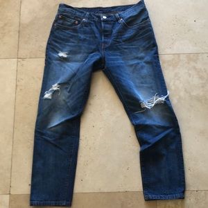 Levi's Jeans - Levis cropped 501 Jeans Levi's Jeans - Levis cropped 501 Jeans
